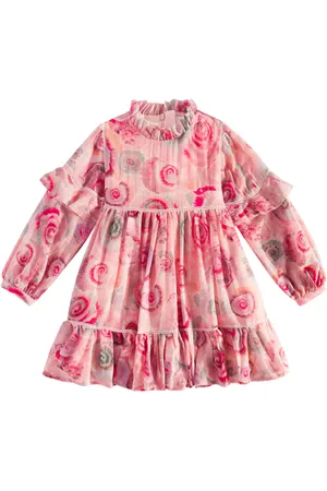 Chloé Chloé Kids Robe imprimée en laine