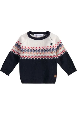 Tartine Et Chocolat Bébé – Pull en jacquard de laine