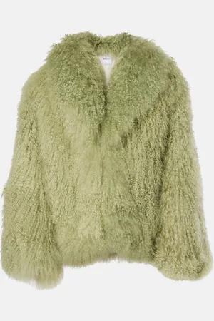 The Attico Veste en fourrure synthétique