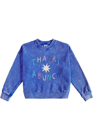 Jelly Mallow Sweat-shirt Thanks en coton