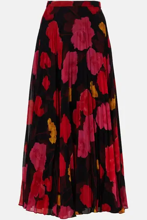 Erdem Jupe midi à fleurs