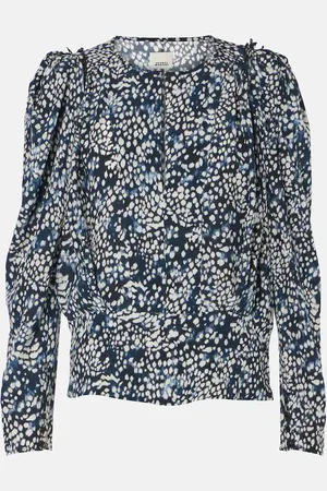 Isabel Marant Blouse Zarga imprimée en soie mélangée