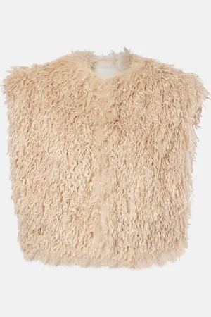 Isabel Marant Veste sans manches Florana en shearling synthétique