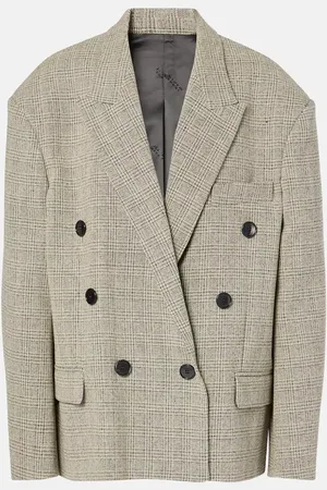 Isabel Marant Blazer Klero en laine à carreaux