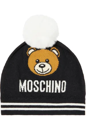 Moschino Bonnet Teddy Bear en coton et laine