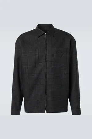 Prada Veste blouson en laine vierge