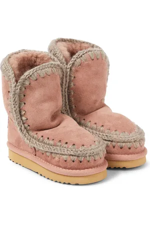Mou Bottines en cuir et shearling