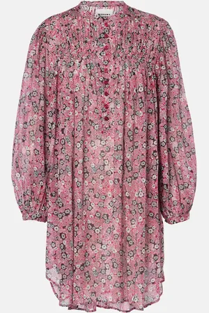 Marant Etoile Robe Danael imprimée en coton