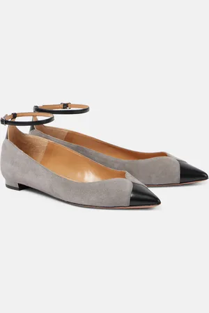 Aquazzura Ballerines Pinot en daim