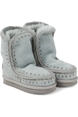 Mou Bottines en daim et shearling
