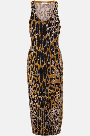 Alaïa Alaïa Robe midi en jacquard
