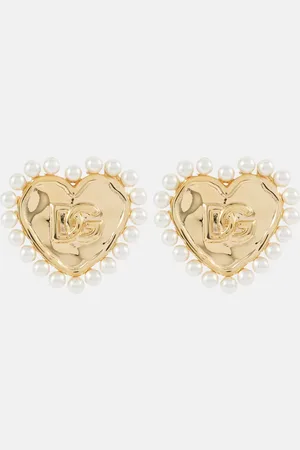 Dolce & Gabbana Boucles d’oreilles clip DG plaquées or