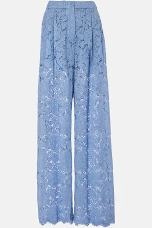 Dolce & Gabbana Pantalon ample en dentelle
