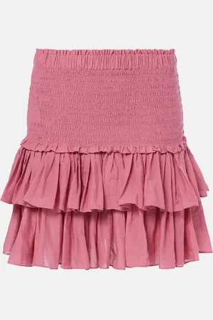Marant Etoile Mini-jupe Naomi en coton mélangé