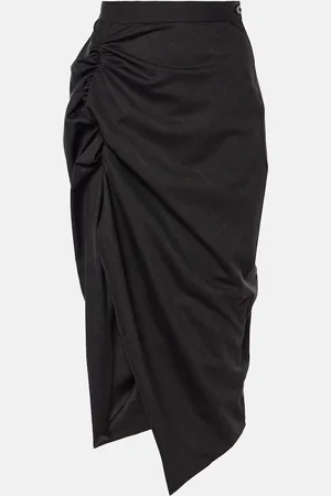 Vivienne Westwood Jupe longue Panther en laine