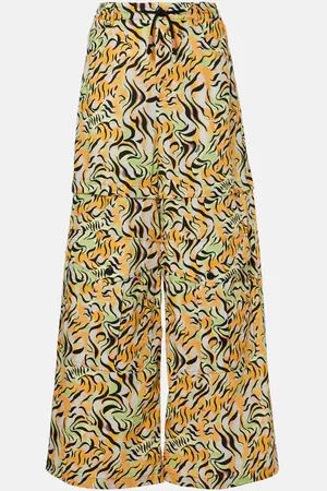 Marni Pantalon ample imprimé en coton