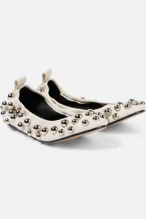 Isabel Marant Ballerines Belna en cuir à clous