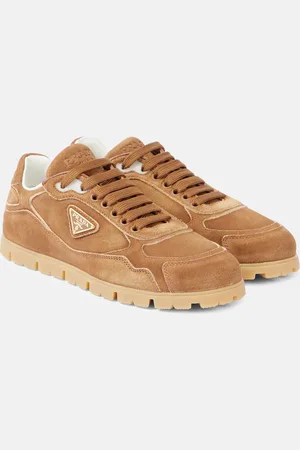 Prada Baskets Trail en daim