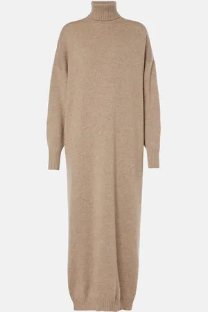 Brunello Cucinelli Robe midi en cachemire