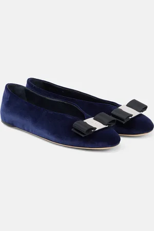 Salvatore Ferragamo Ballerines Vanna en velours