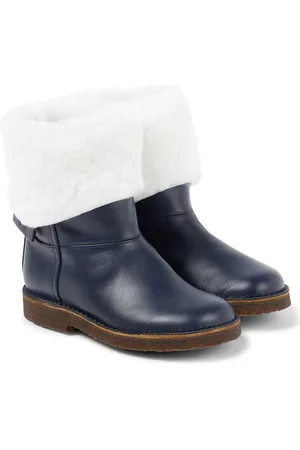 PèPè PèPè Bottes en cuir et shearling