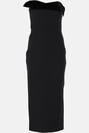 Roland Mouret Robe bustier en crêpe