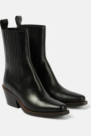 Dorothee Schumacher Bottines Western Touch en cuir