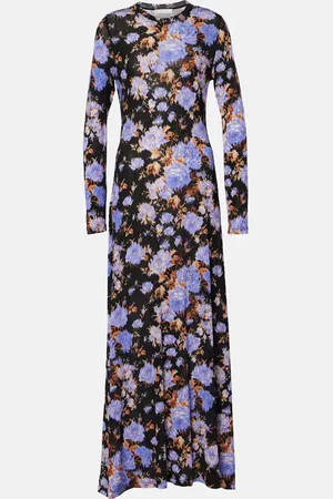 ULLA JOHNSON Robe longue Amari à fleurs