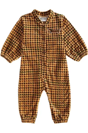 Mini Rodini Bébé – Grenouillère en coton à carreaux