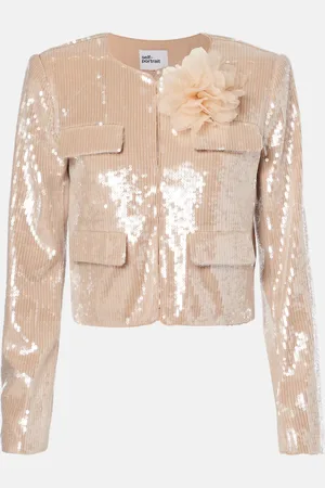 Self-Portrait Veste à sequins