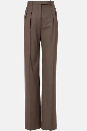 Loro Piana Pantalon ample Chad en laine vierge