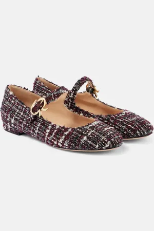 Gianvito Rossi Ballerines Mary Ribbon