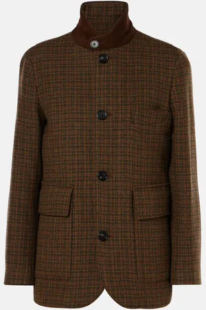 Loro Piana Veste Roadster en laine, cachemire et mohair