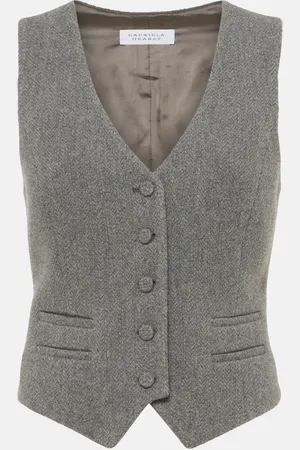 GABRIELA HEARST Veste sans manches Coleridge en laine et cachemire