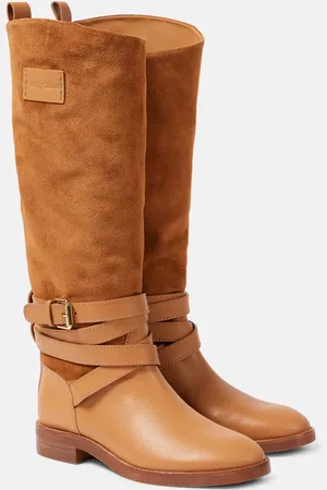 See by Chloé See By Chloé Bottes Anim en daim et cuir