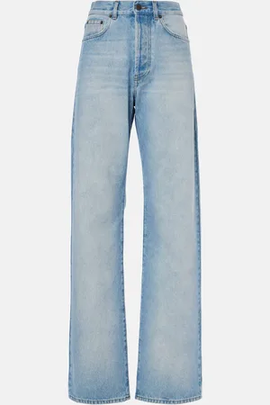 DRIES VAN NOTEN Jean droit à taille haute
