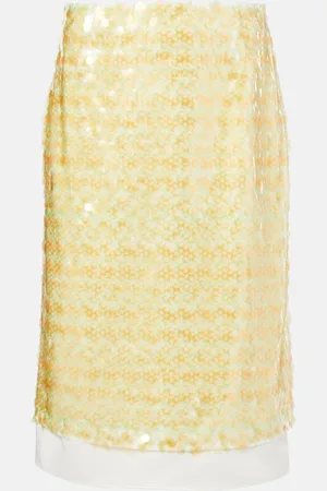 XU ZHI Jupe midi à sequins