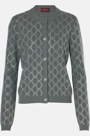 Gucci Cardigan en laine à ornements