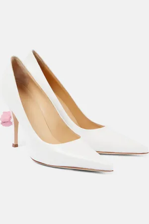 MAGDA BUTRYM Escarpins en cuir à fleurs