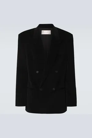 The Row Blazer Kongis en coton et cachemire
