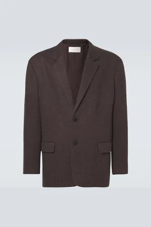 The Row Blazer Eligio en lin et laine