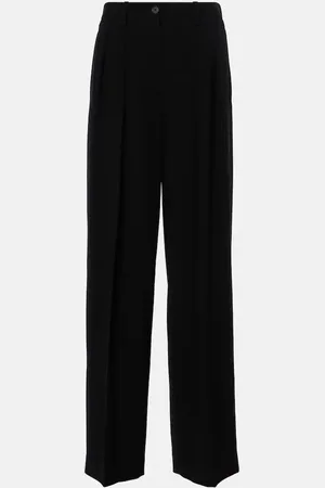 The Row Pantalon ample Igor en laine mélangée