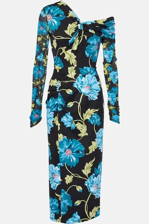 Diane von Furstenberg Robe midi Rich à fleurs