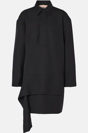 Plan C Robe en laine mélangée