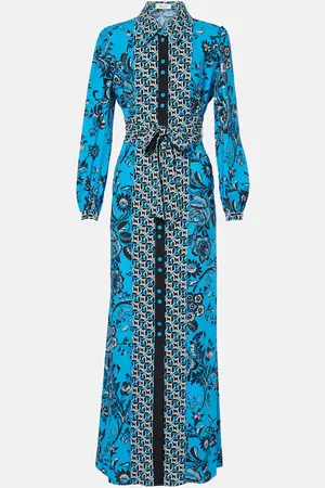 Diane von Furstenberg Robe longue Joshua imprimée
