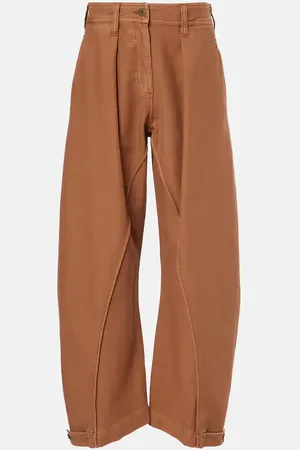 J.W.Anderson Pantalon ample Twisted Seam en coton