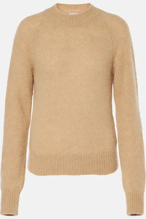 DRIES VAN NOTEN Pull en alpaga et laine mélangés