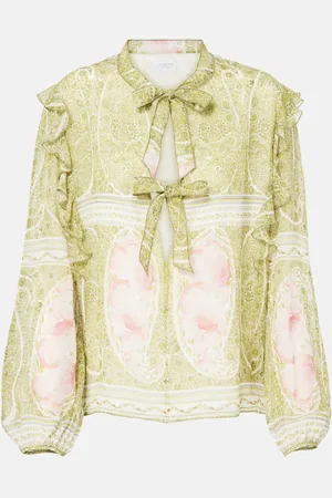 Giambattista Valli Blouse imprimée en soie