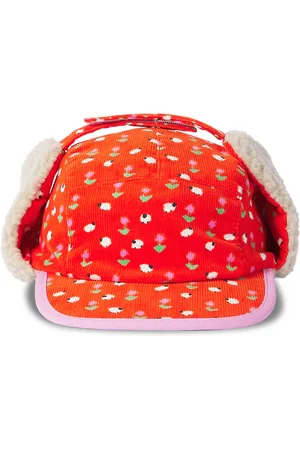 Stella McCartney Chapeau imprimé en velours