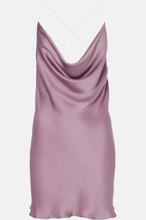 Y / PROJECT Robe Evergreen Invisible Strap en satin
